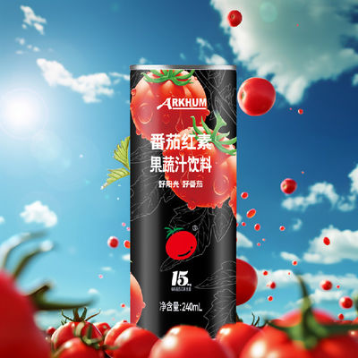 kualitas Madu Tomat Jus Buah 3% Energi 12,4 g Karbohidrat Per 100 ml pabrik